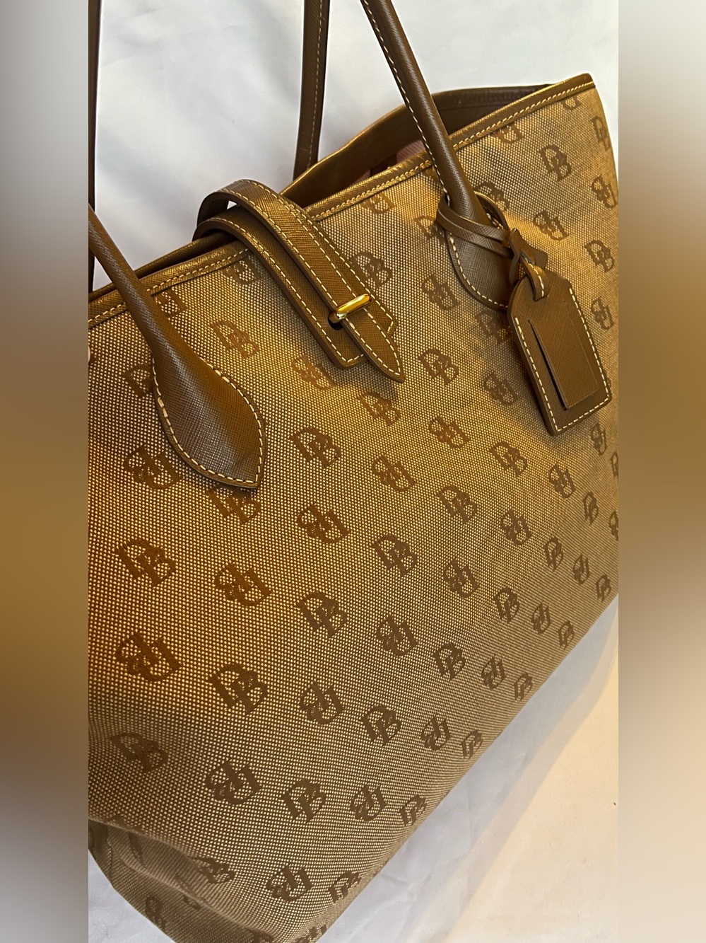 Dooney & Bourke Cindy Monogram Tote - Picture 3 of 9